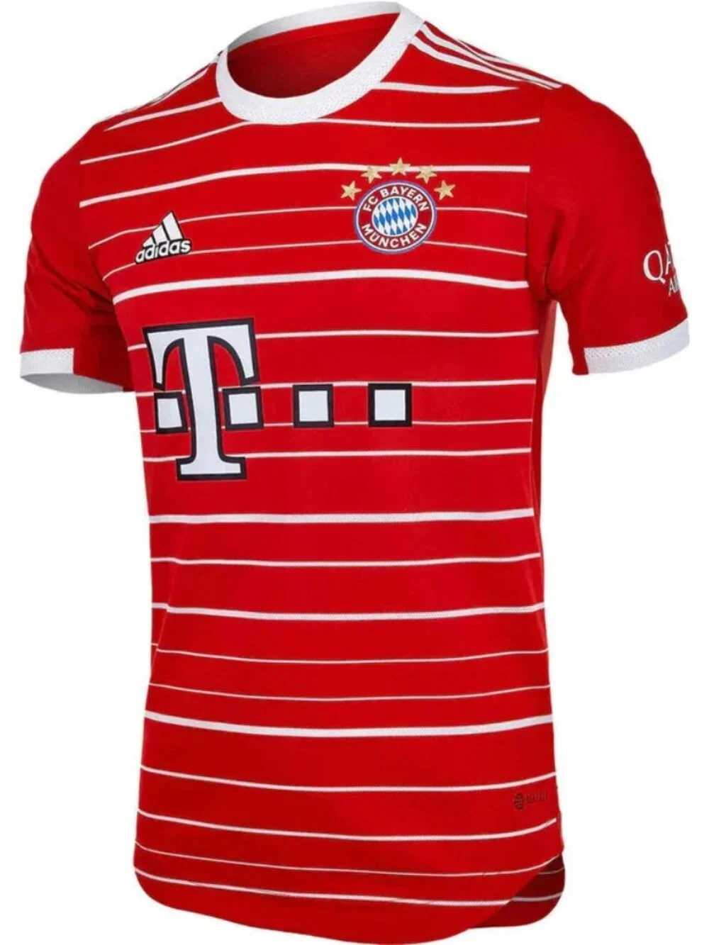 Official Men's Adidas Red Bayern Munich 2022/23 Home Authentic Jersey